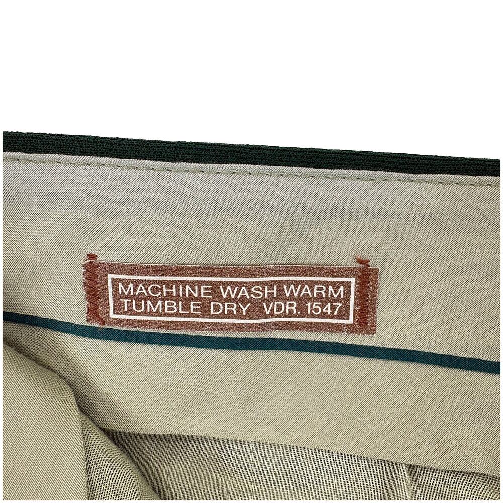 NWT Vintage 70s JC Penney Mens 7" Shorts Sz 32 Green Deadstock Tailored Retro - Picture 6 of 8